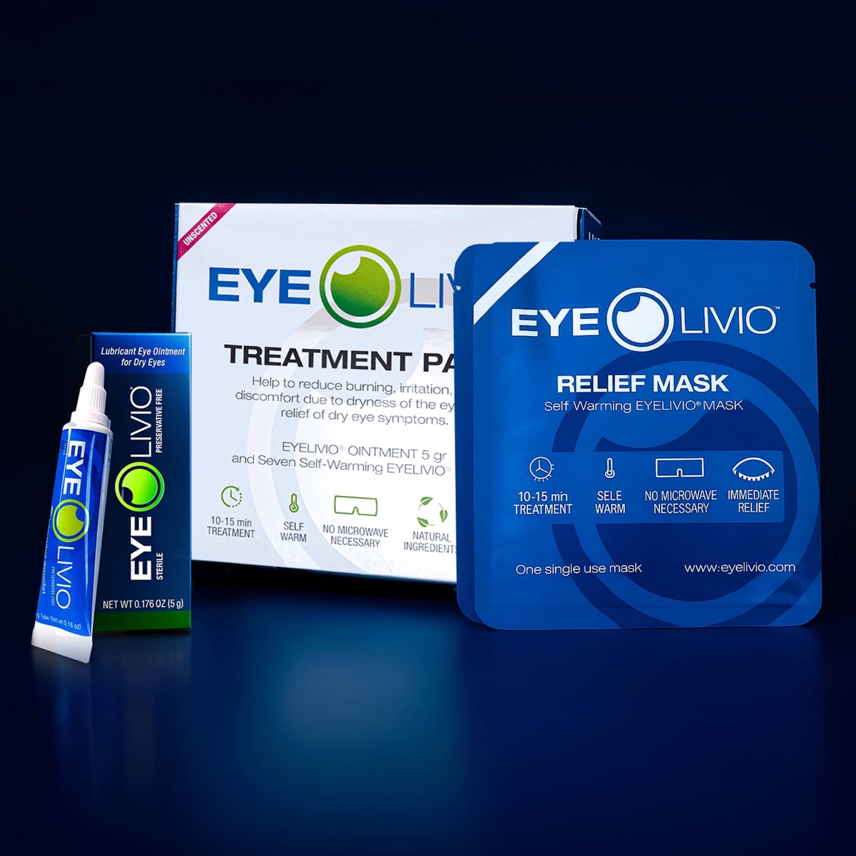 EYELIVIO Complete Dry Eye Care Pack
