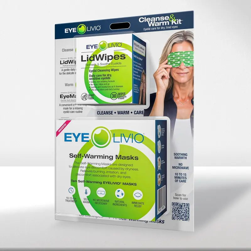 EYELIVIO Cleanse & Warm Kit